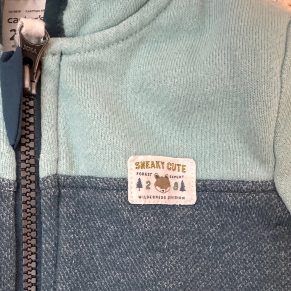 Carter's Blue and Gray Kids Jogger Set
